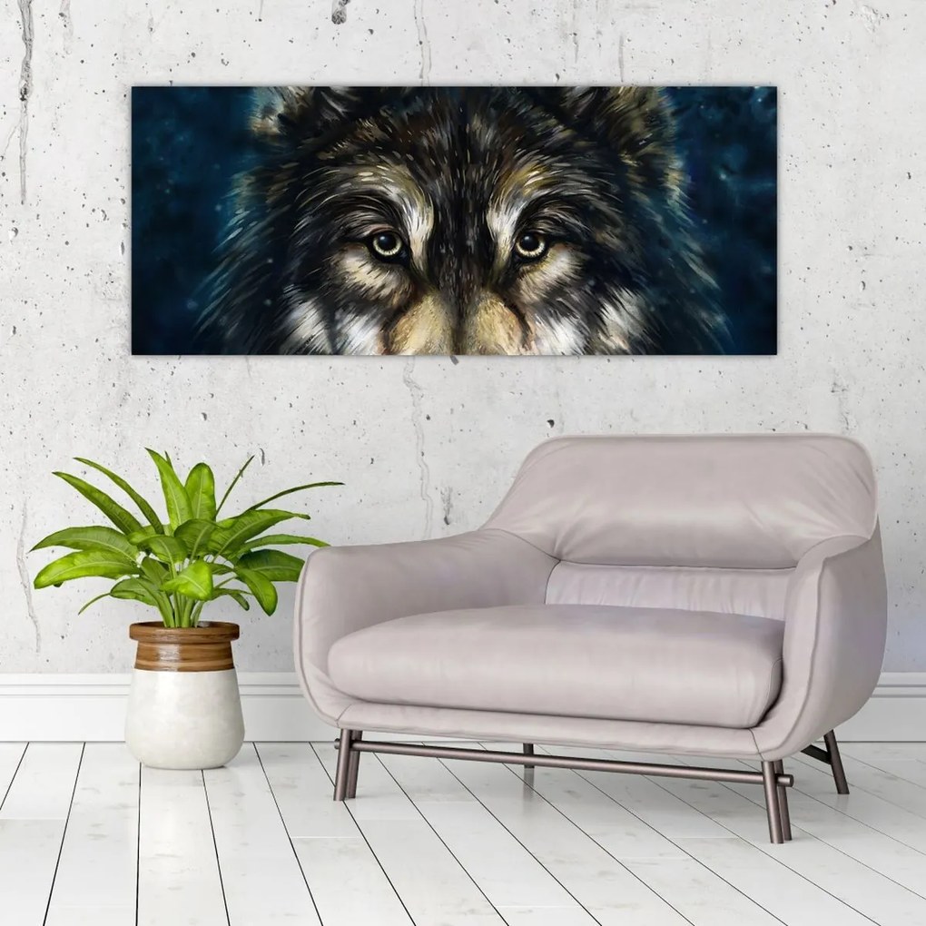 Kép - Wolf (120x50 cm)