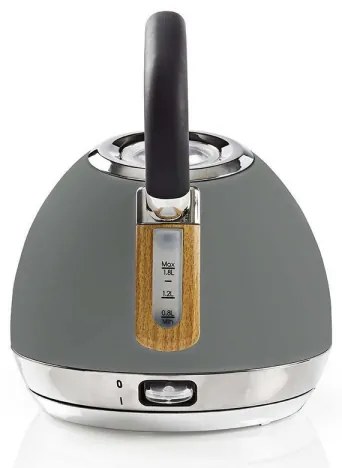 Nedis KAWK520EGY − Vízforraló kanna 1,8 l 1850-2200W/230V szürke