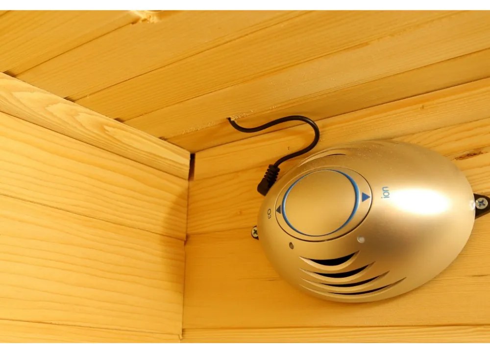 Sauna DeLuxe 2200 Carbon, barna
