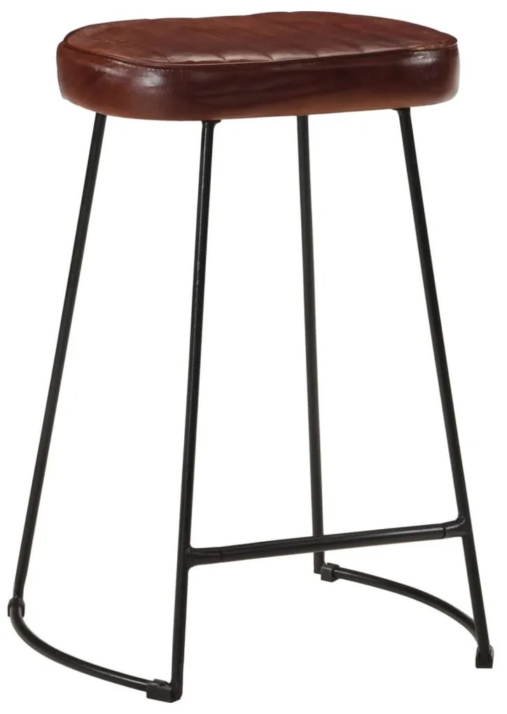 vidaXL 2 db sötétbarna bárszék 41x29x62 cm
