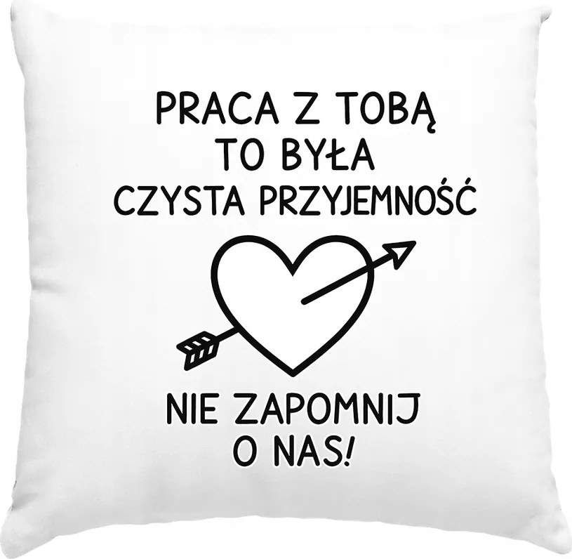 Párna a munkából való távozáshoz Búcsú a munkavállalótól Fehér