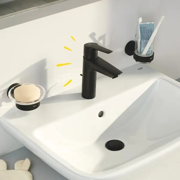 GROHE 242092432 - QUICKFIX START mosdócsaptelep 165 mm fekete