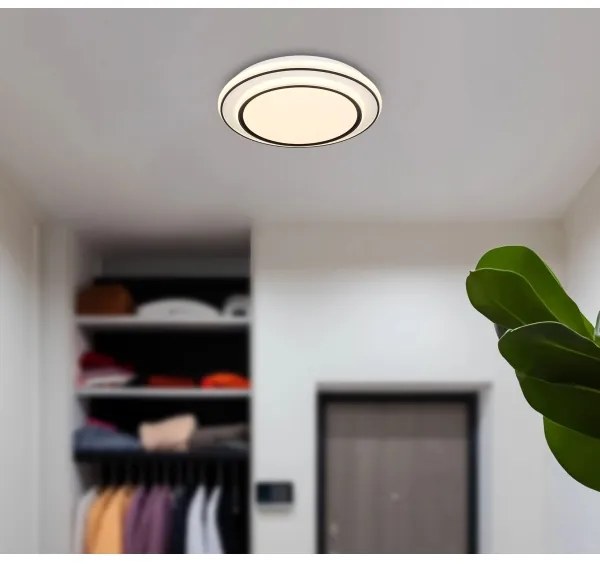 Globo 48136-24 - LED Mennyezeti lámpa LOGAN LED/24W/230V 3000K átm. 39 cm