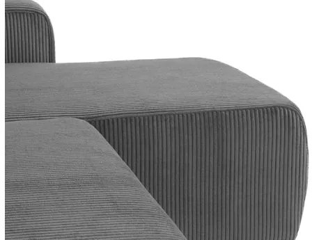 Sarokkanapé Euston L S (sötétszürke) (tárolóhellyel). 1105035