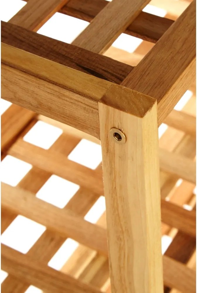 Natúr színű diófa cipőtartó – Premier Housewares