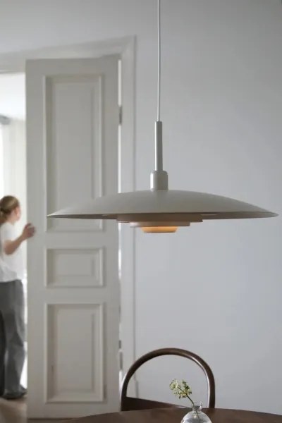Markslöjd 108877 - Kábeles függőlámpa PINY 1xE27/60W/230V, átmérő 57 cm, bézs