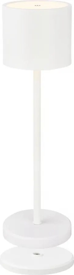 Briloner 7521016 - SIGO LED dimmelhető asztali lámpa 2,5W/5V IP44 2600 mAh fehér