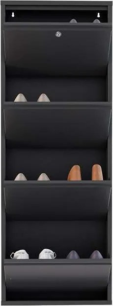 Locking 4 Piece Metal - Anthracite