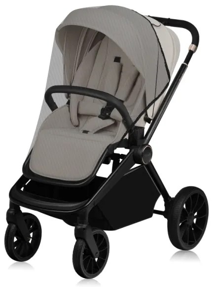 Lionelo - Kombinált babakocsi 2 az 1-ben MIKA PLUS homokszínű