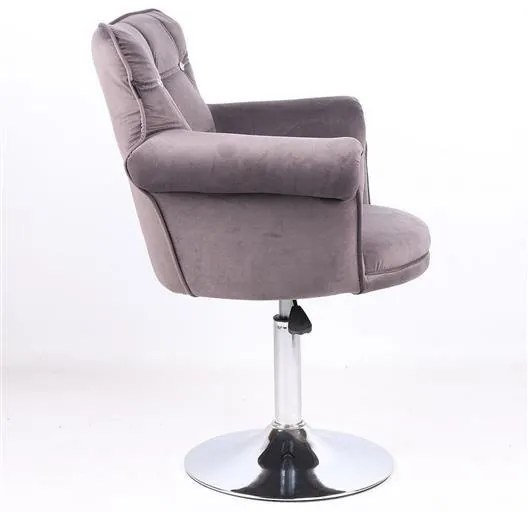 HR804CN Grafit modern velúr szék
