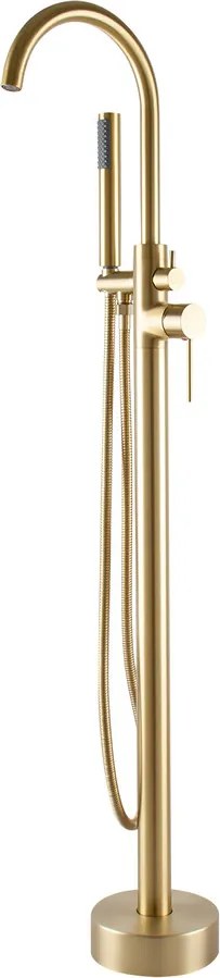 Korfu || Rose Gold szabadon álló kádtöltő csaptelep