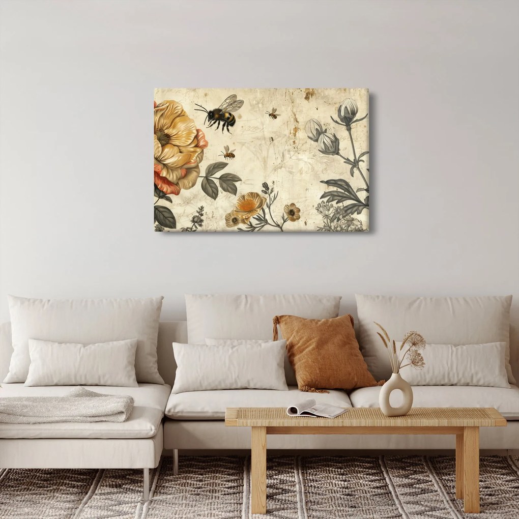 Kép - Méh rét (90x60 cm)