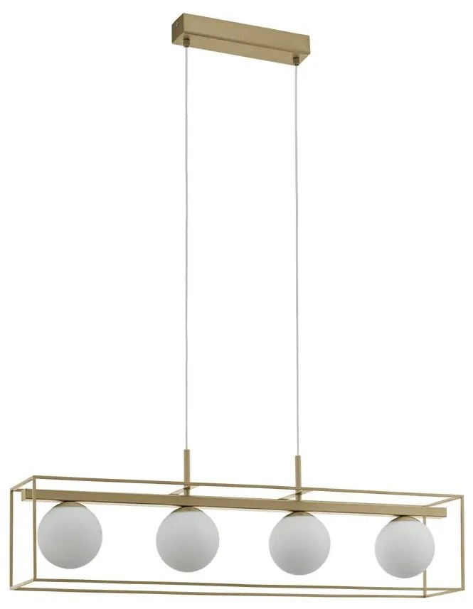 Eglo 97793 - Csillár zsinóron VALLASPRA 4xE14/40W/230V