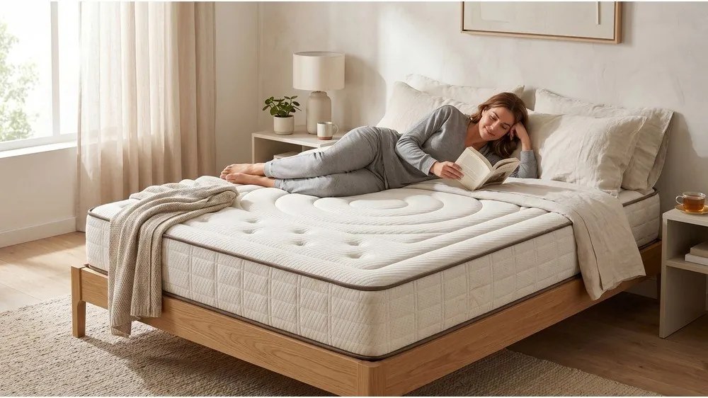 Kemény-közepes keménységű kétoldalas hab matrac 160x200 cm Cashmere Premier – Moonia