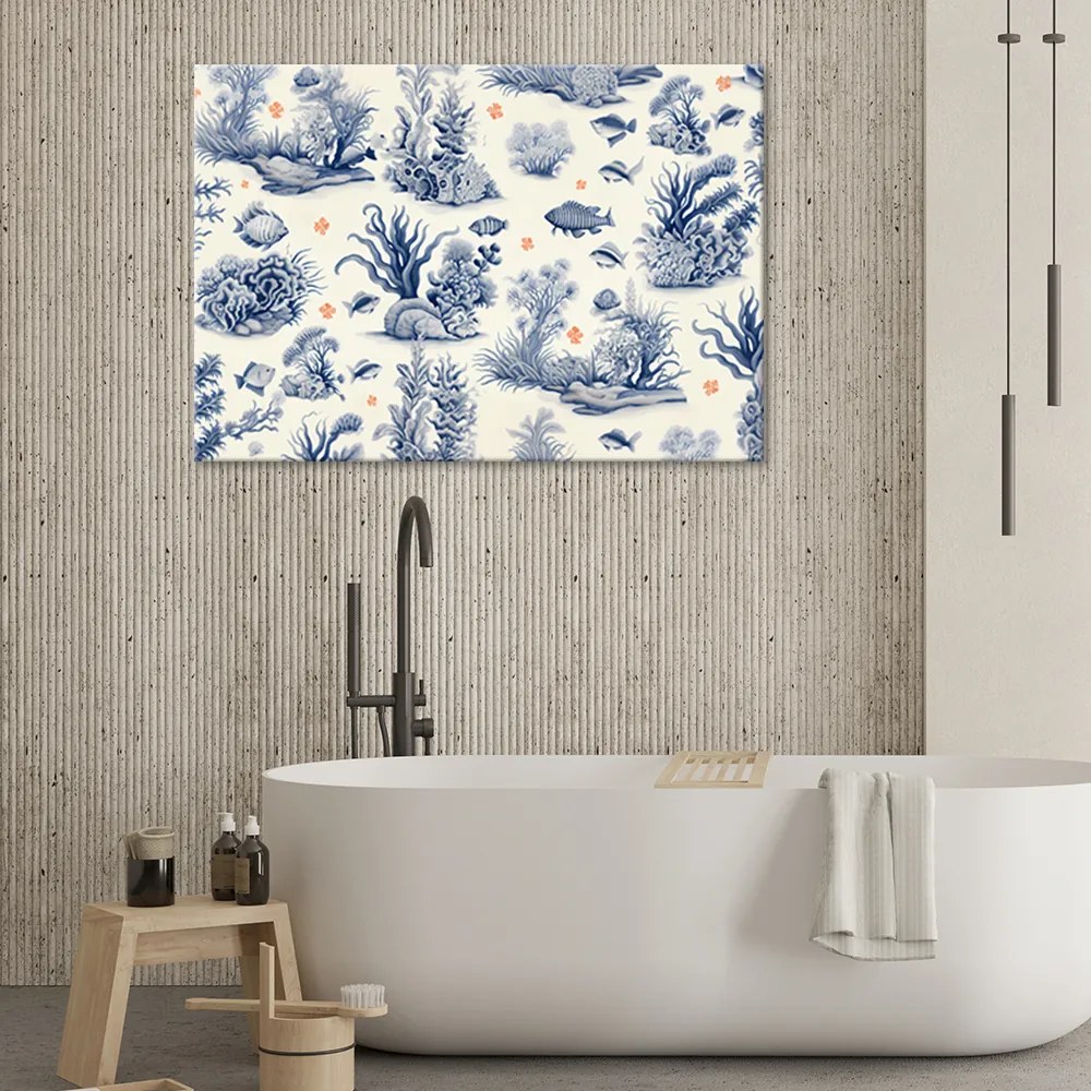 Gario Vászonkép Víz alatti korallok és halak Méret: 120 x 80 cm