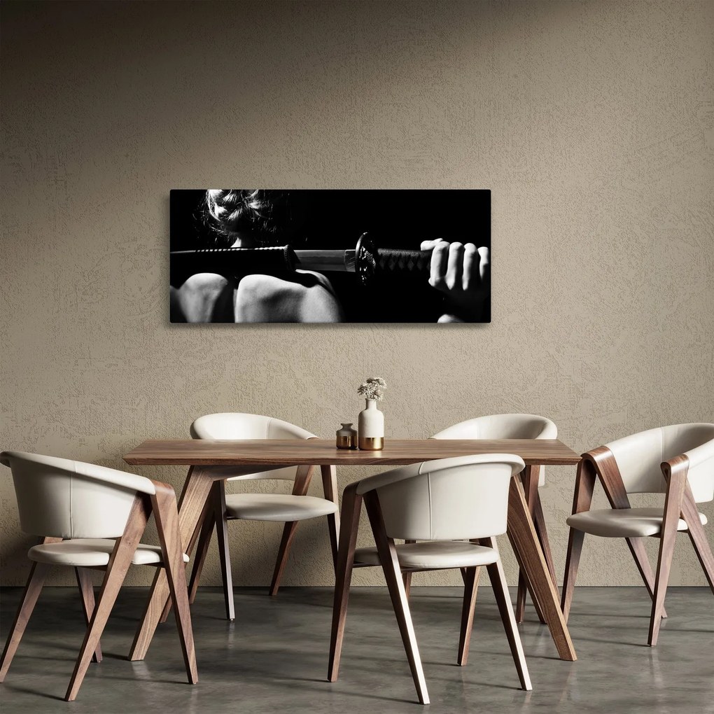 Kép - Nő karddal (120x50 cm)