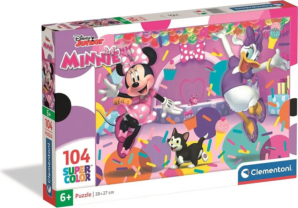 Disney Minnie Confetti 104 db-os puzzle Clementoni