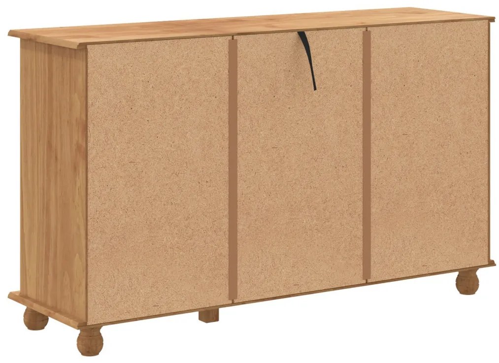 Fiókos Szekrény ASKIM" 79x40x133.5 cm Tömör Fa Fenyő"