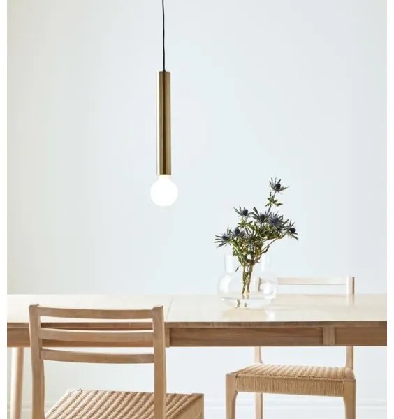 Markslöjd 108259 - Csillár zsinóron SENCILLO 1xE27/40W/230V arany