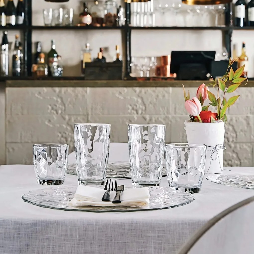 Pohár készlet long drink Diamond  470 ml, 3 db, 470 ml