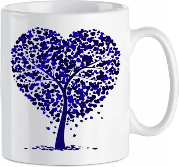 Valentin napi Ajándék Bögre Szív Fa