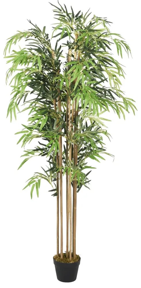 zöld mű bambuszfa 1095 levéllel 150 cm