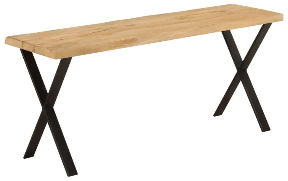 tömör mangófa pad természetes éllel 105 cm