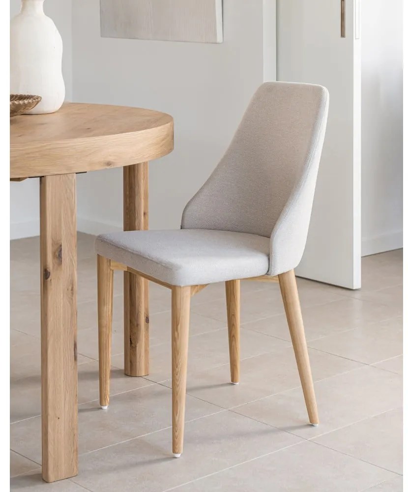 Bézs étkezőszék Rosie – Kave Home