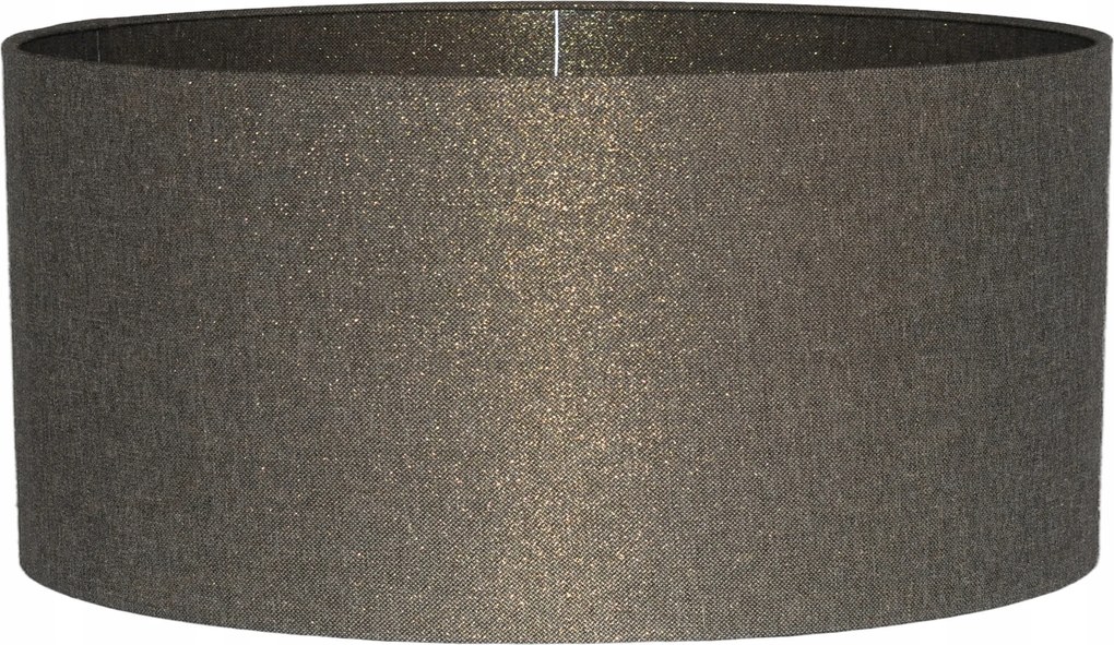 Exkluzív Lámpabúra E27 Tekercses Szélek henger lámpabúra 50 cm Régi arany Prato