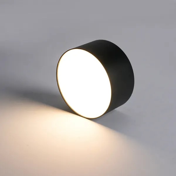 BRILAGI - LED kültéri mennyezeti lámpatest FORIS LED/14W/230V átm. 12 cm fekete IP44