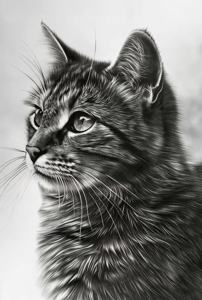 Poszter 61x90,5cm Macskalátás