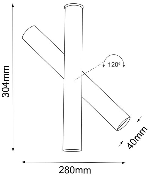Shilo 2243 - Spotlámpa YABU 1xGU10-MR11/15W/230V fekete