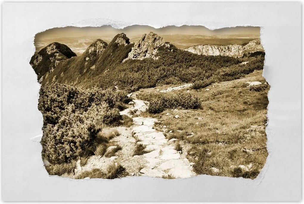 Poszterek 120x80 Tátra Lengyel hegyek Kilátás