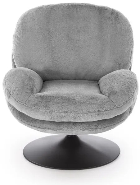 Shell forgófotel szürke