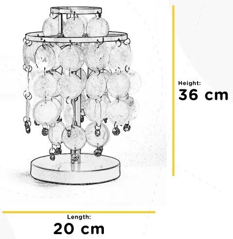 ONLI - Asztali lámpa RUBEN 2xE14/6W/230V