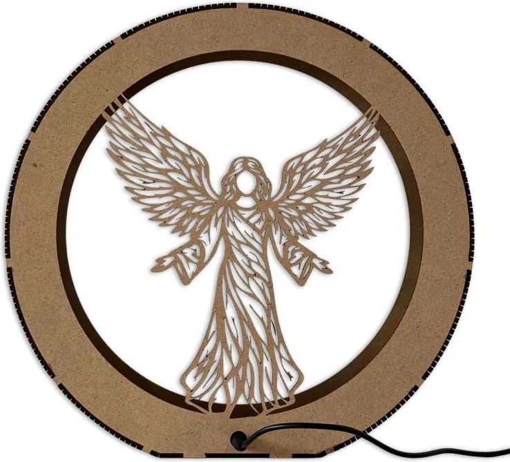 LED lámpa Angel of Light – Modern dekoráció háttérvilágítással | RAFAELL