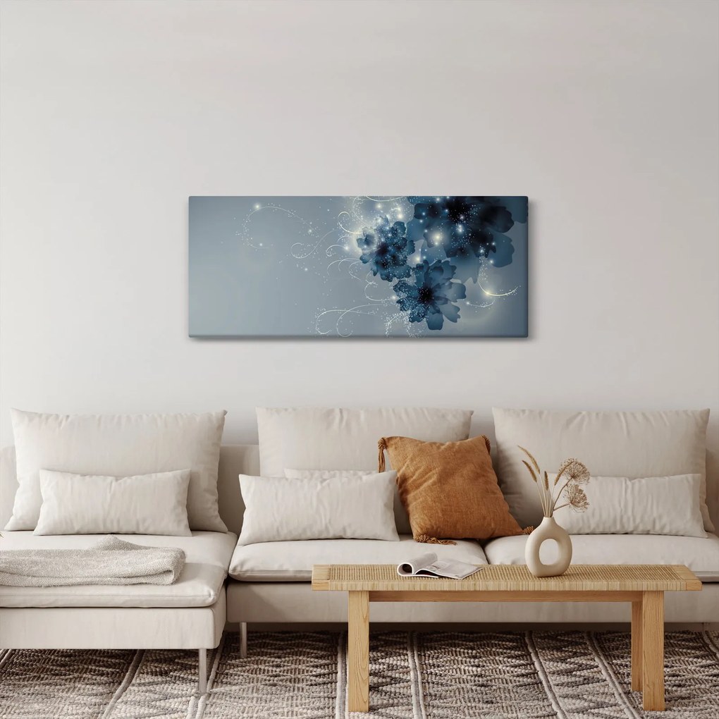 Kép - Gyengéd virágok (120x50 cm)