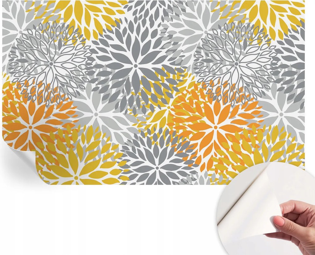 Öntapadós fotótapéta Divatos Virágos energia 416x254 cm