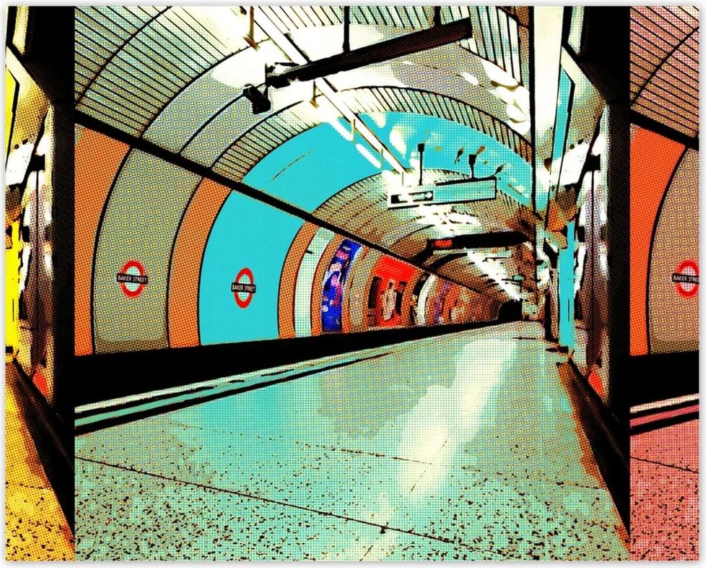 Poszterek 50x40 London Alvilág