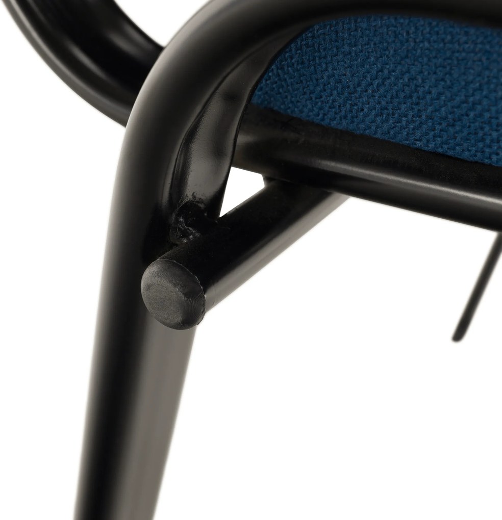 Irodai szék, sötétkék, ISO ECO