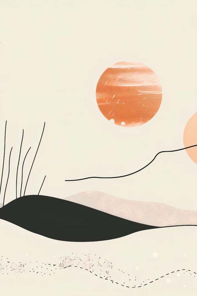 Poszter 20x30cm Puha domb