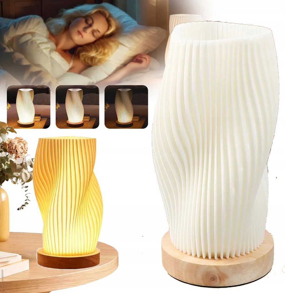 Led Asztali Lámpa 3 Színhőmérséklet Fényerőszabályzás A Nappaliba