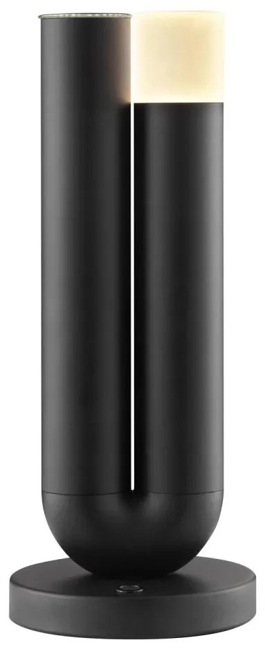 Brilliant - SAYU LED dimmelhető, újratölthető érintésvezérlésű asztali lámpa LED/2,5W/5V 2700K IP44 fekete