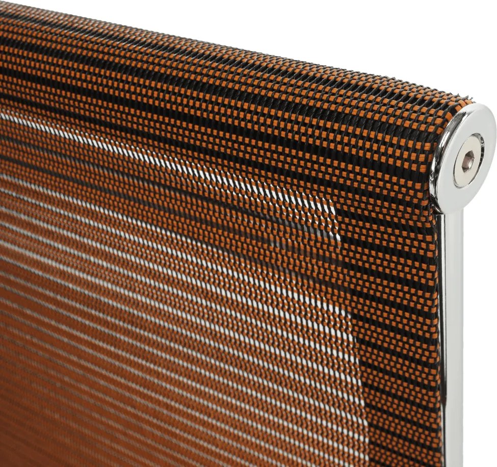 Tárgyalószék, fekete/barna, ESIN