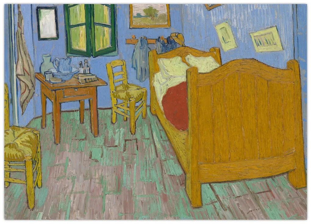 Kép - Vincent van Gogh, The Bedroom, reprodukciók (70x50 cm)