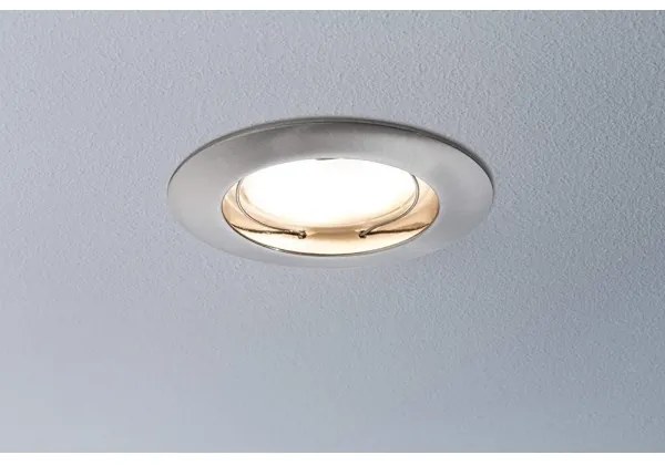 Paulmann 92827 - 3x LED/7W dimmelhető beépíthető COIN lámpa 230V készlet