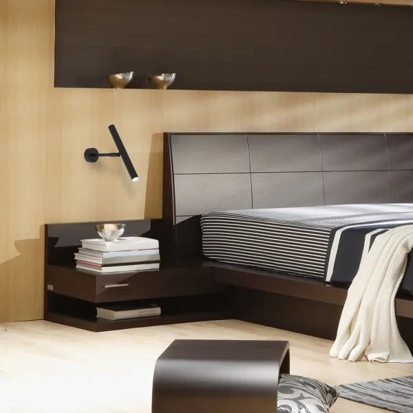 Fali spotlámpa MONZA 1xG9/8W/230V fekete