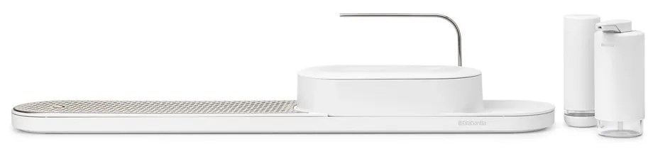Fehér műanyag mosogatóeszköz tartó SinkStyle – Brabantia