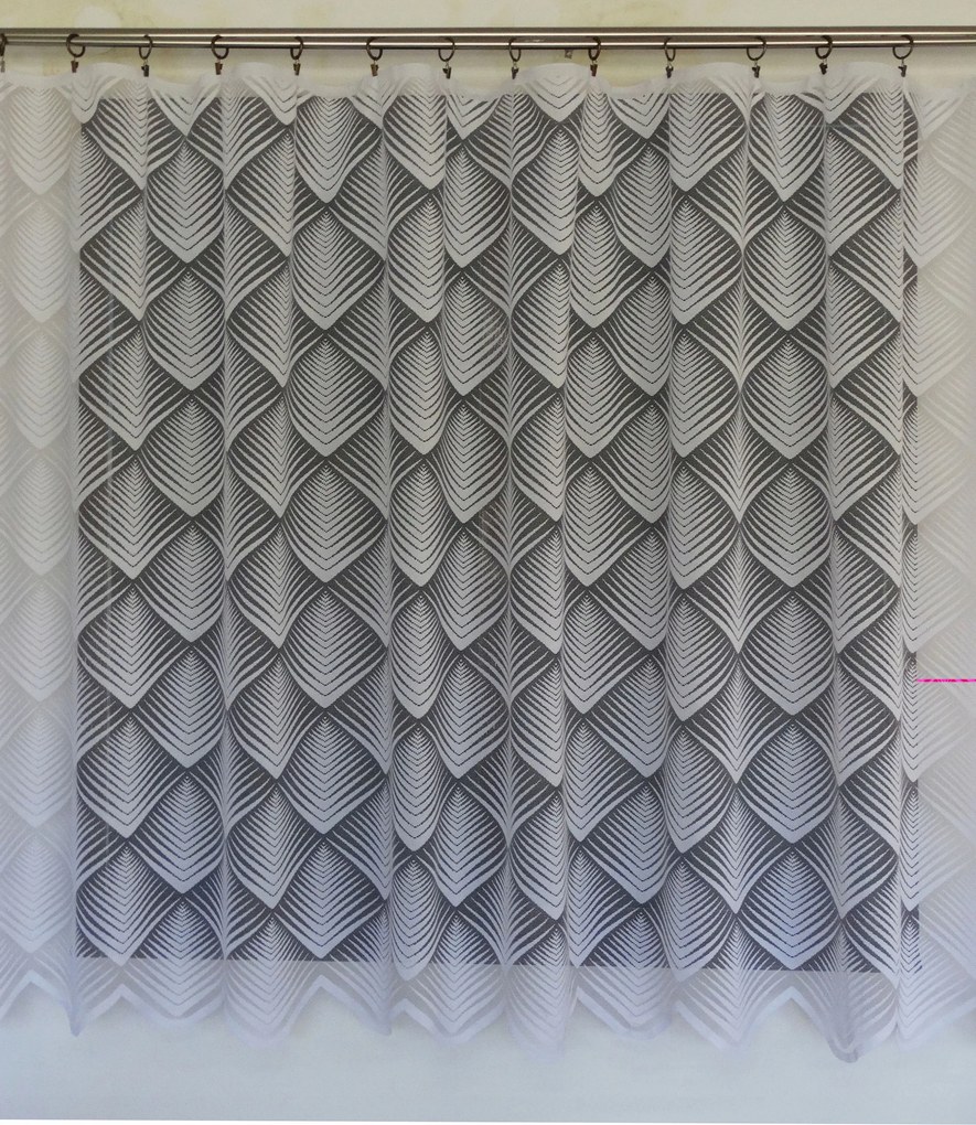 Mg Függöny 625/395 Fehér 250X250cm Kész M Szalaggal