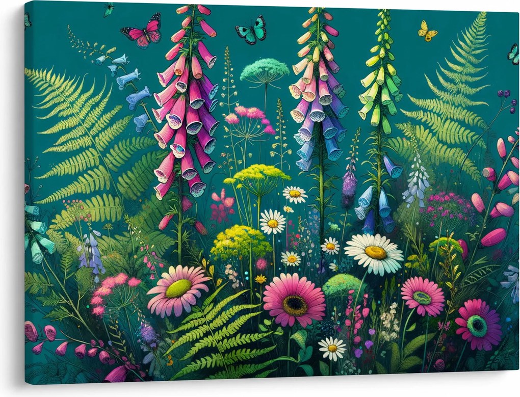 Kép - Mezei virágok (70x50 cm)